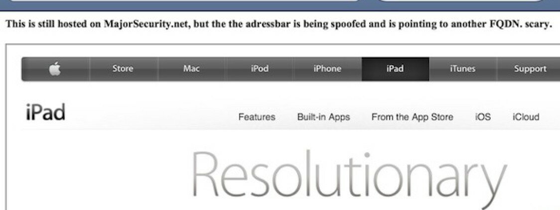 iOS 5.1.1 risolve i problemi relativi allo spoofing URL in Safari