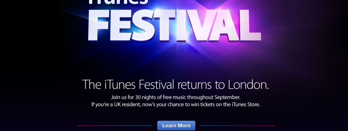 Apple annuncia iTunes Festival 2013 a Londra