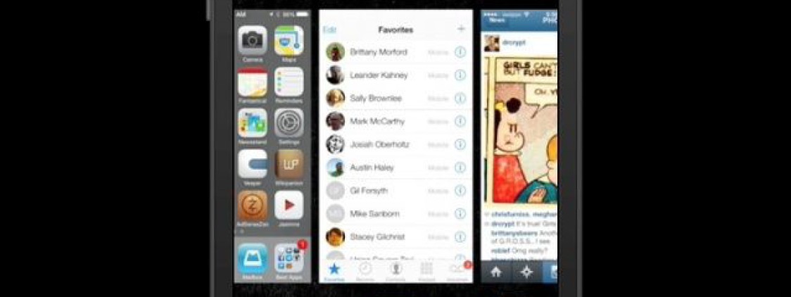 Come funziona il multitasking su iOS 7 | Animazione