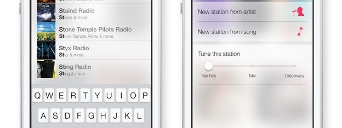 Aggiungere una stazione radio personalizzata in iTunes su iOS 7 Beta