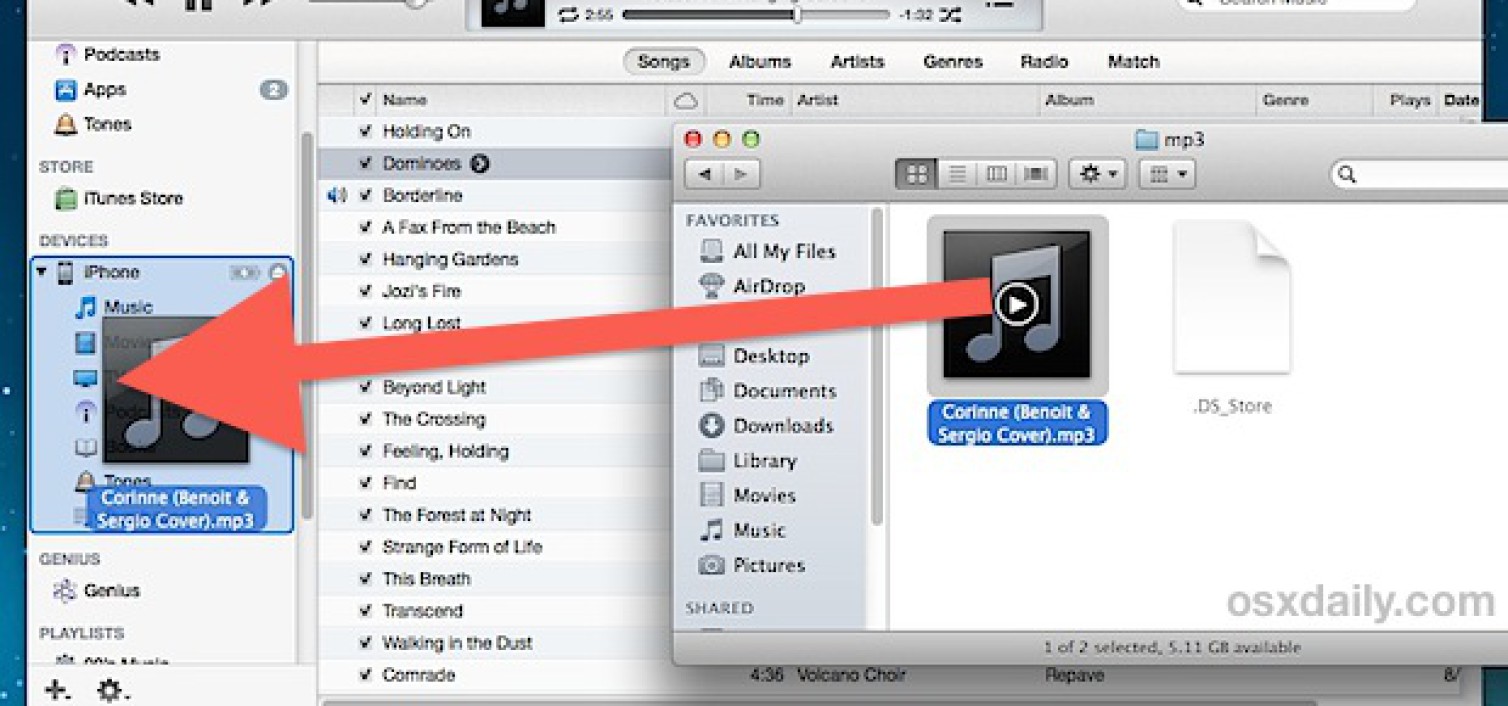 Ecco come copiare brani musicali su iPhone/iPod senza l’utilizzo di iTunes | Guida