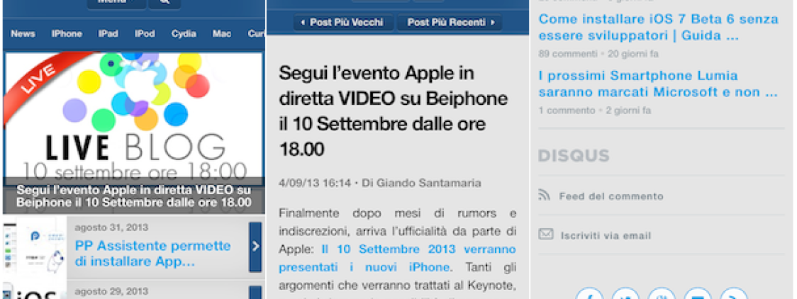 Beiphone si aggiorna con un nuovo tema per dispositivi mobili completamente rinnovato