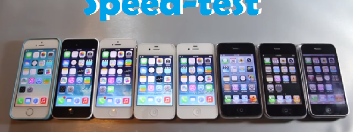 Ecco uno speed-test tra iPhone 5S-5C-5-4S-4-3GS-3G-2G | Video