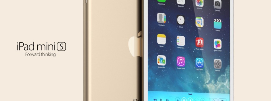 Ecco nuovi concept di iPad Mini 2 in colorazione oro e blu