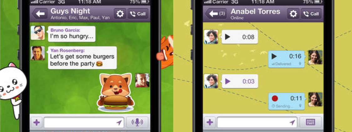 Rilasciato Viber 4.0 con Hold and Talk, Sticker Market e molto altro