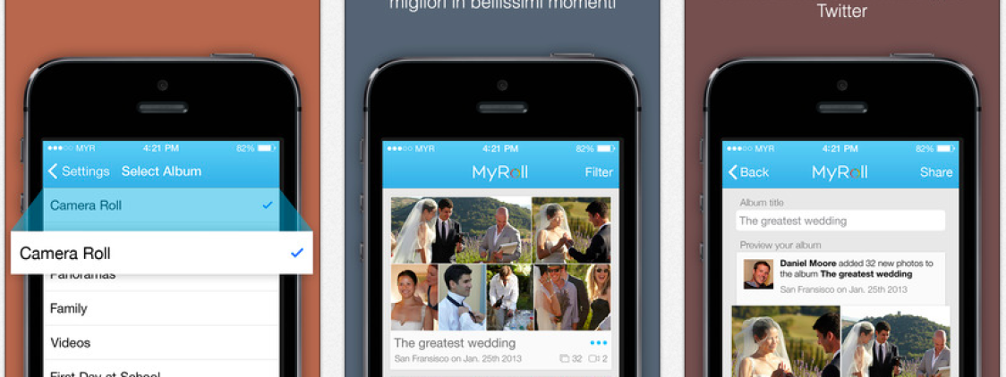 MyRoll: L’App che riporta il Rullino Fotografico su iOS 8