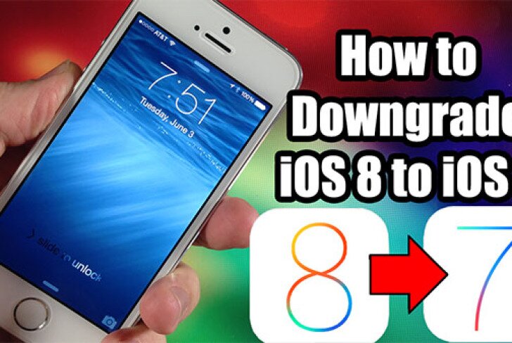 Come effettuare il downgrade da iOS 8 a iOS 7.1.2 [Guida]