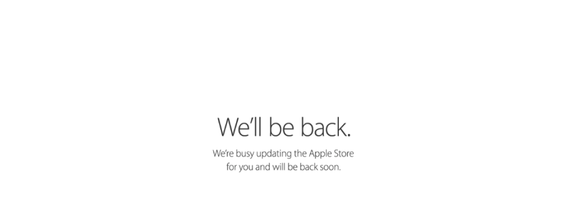 L’Apple Store va offline prima dell’inizio del Keynote