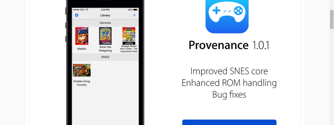 Provenance: Nuovo Emulatore SNES per iOS 8.1 (No Jailbreak)! [Guida]