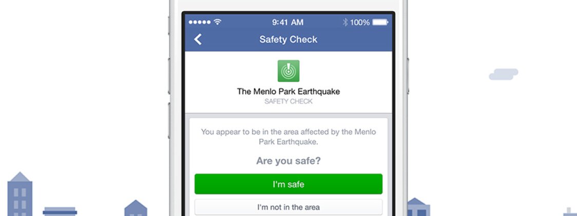 Facebook Introduce “Safety Check”