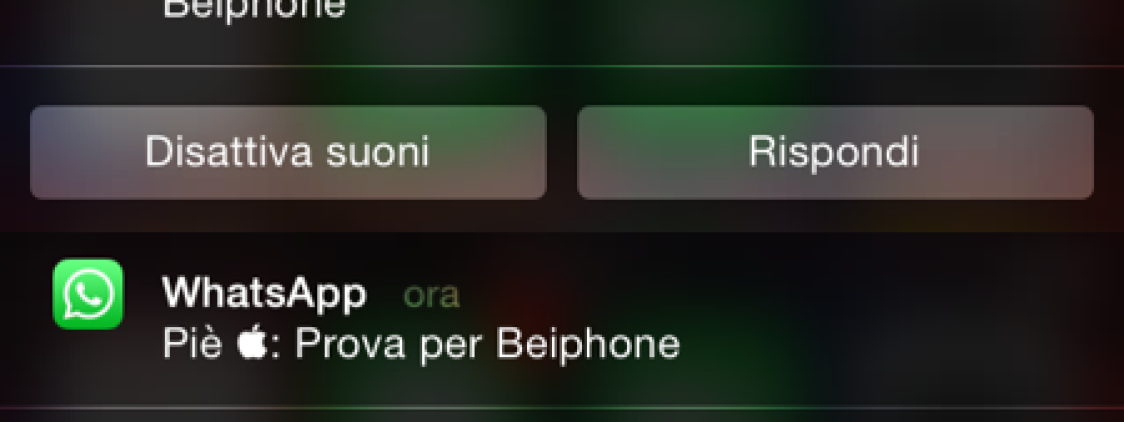 Rilasciato Interactive Message Notifications per iOS 8. Quick Reply per Facebook, Whatsapp e tanto altro