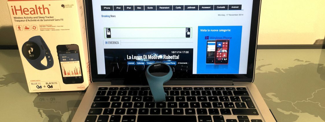 Wireless Activity and Sleep Tracker targato iHealth [Esclusiva]