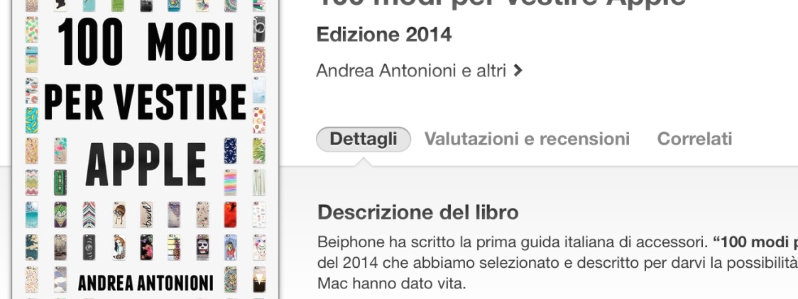 Beiphone pubblica la guida “100 modi per vestire Apple” su iBooks Store!