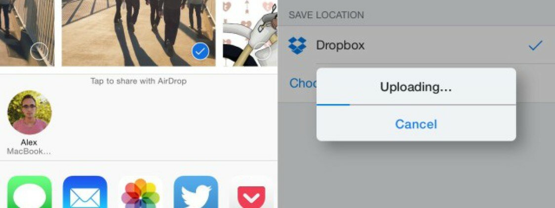 DropBox aggiunge una caratteristica Killer per iOS 8