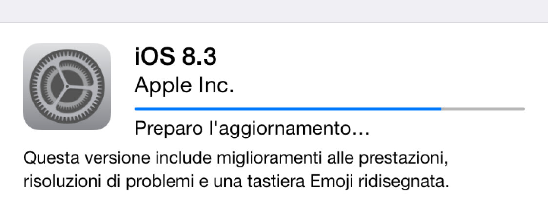 Link Diretti Per Il Download Di iOS 8.3