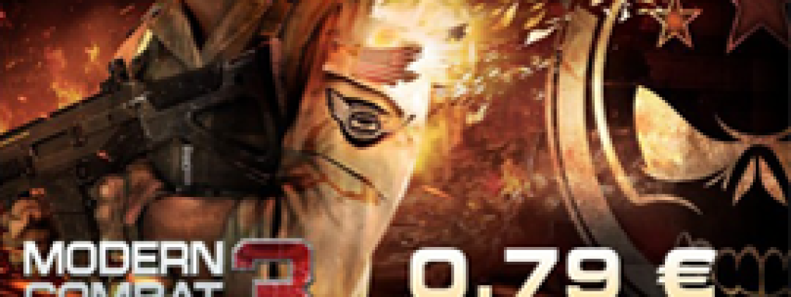 Modern Combat 3 Fallen Nation disponibile in App Store al prezzo di 0,79€
