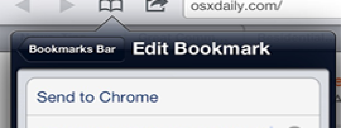 Inviate link di pagine web da Safari a Google Chrome