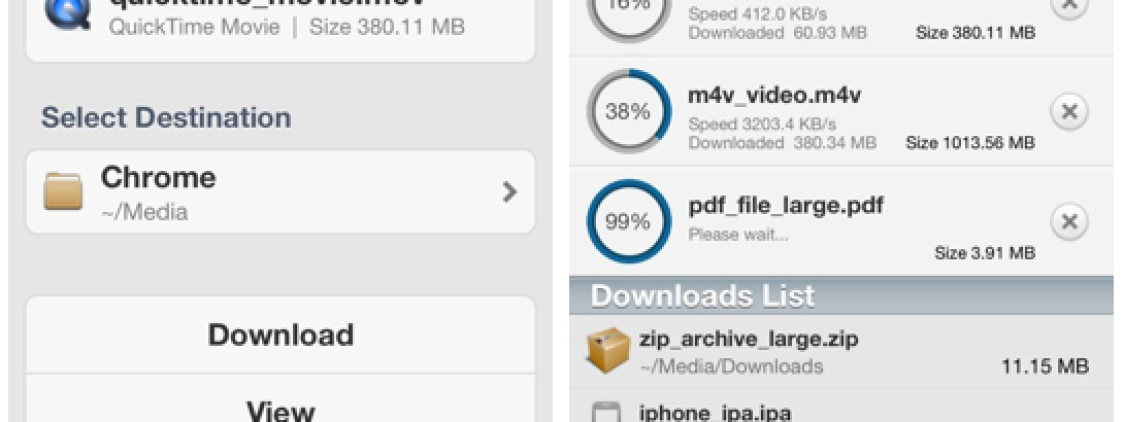 Chrome Downloader: Il tweak che porta un potente Download Manager per l’App Google Chrome | Cydia