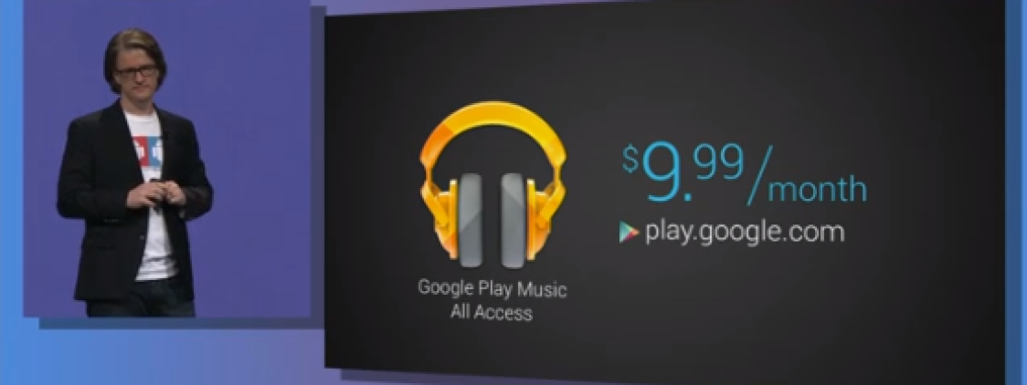Google I/O: Google introduce un nuovo servizio di musica in streaming per 9.99$ al mese