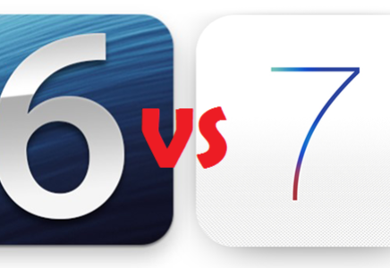 iOS 6 vs iOS 7: scontro fra titani