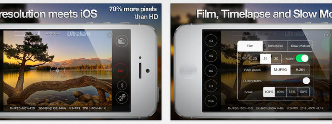 Vuoi aggiornare la fotocamera dell’iPhone 5S per girare video a 2k? C’è un App anche per questo