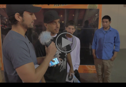 iPhone 6 utilizzato per una candid camera
