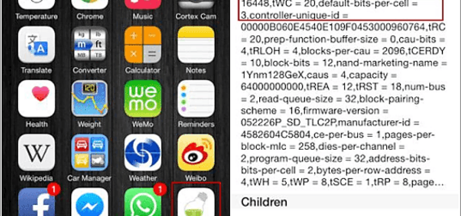Come Controllare Se Il Proprio iPhone 6 Monta Memoria Flash TLC o MLC [No Jailbreak]
